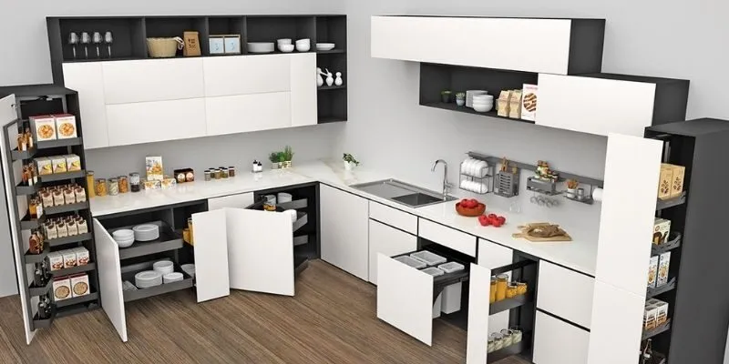 Thiết kế bếp thông minh với các thiết bị gia dụng hiện đại