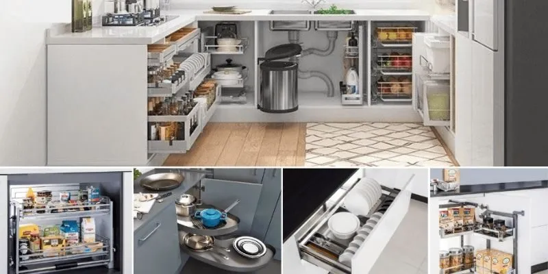 Gợi ý sắp xếp nhà bếp gọn gàng với thiết bị nhỏ gọn, giúp gia tăng không gian