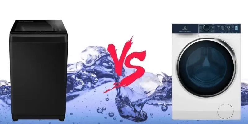 Tính năng tiết kiệm và hiệu quả giặt giữa máy của trước và cửa trên